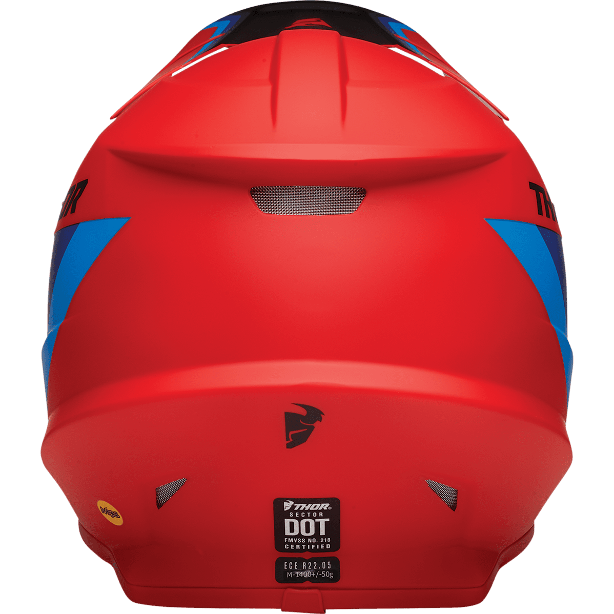 THOR Sector Helmet Runner MIPS® Red/Blue Large