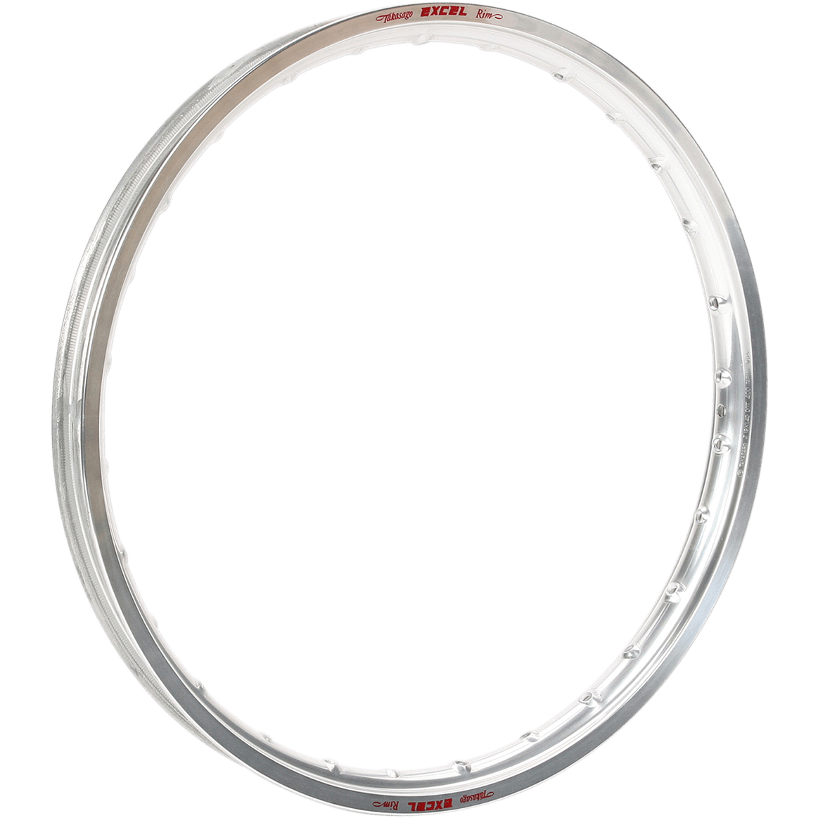 EXCEL Rim Takasago Front 28 Hole Silver 19x1.4 GBS405