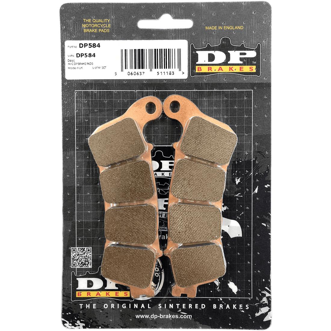 DP BRAKES Standard Brake Pads GL1800 Gold Wing