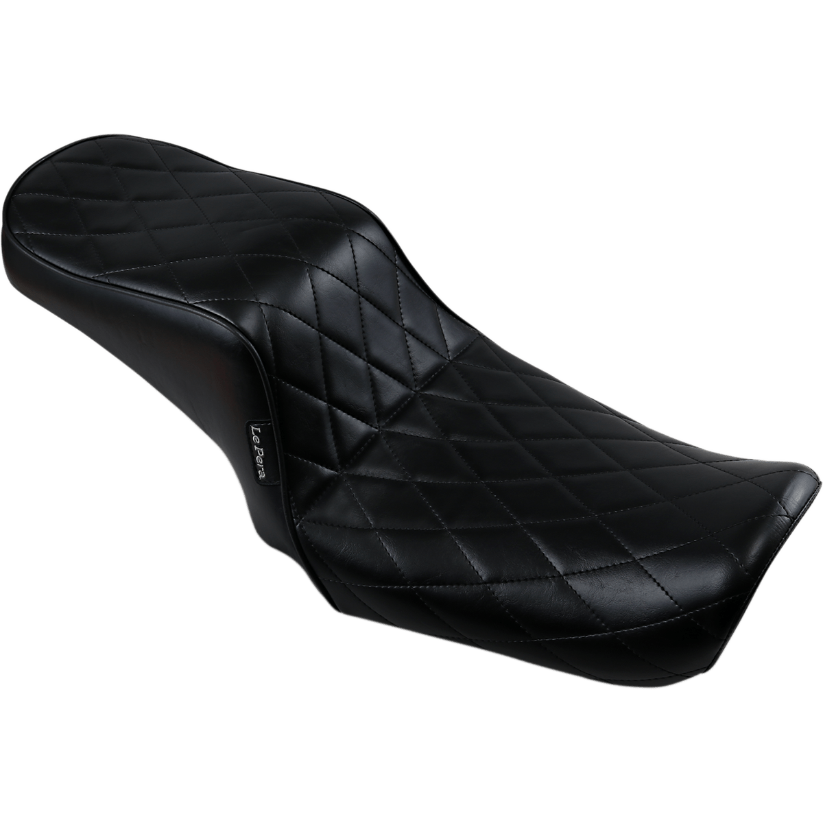 LE PERA Cherokee Seat Diamond Pleated Black FL/FX '06-'17 LK021DM