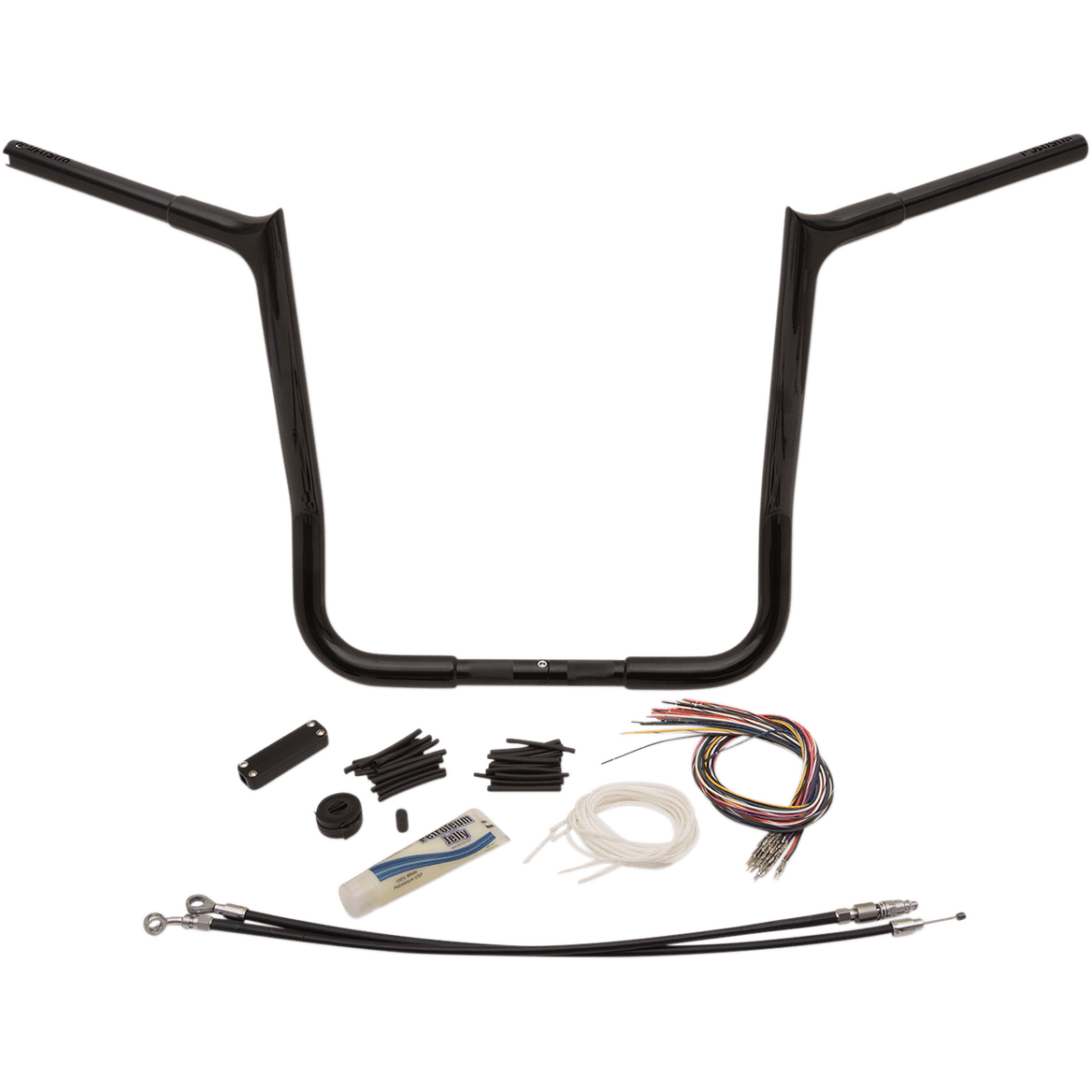 FAT BAGGERS INC. Handlebar Kit Pointed Top 16" Black 909116B