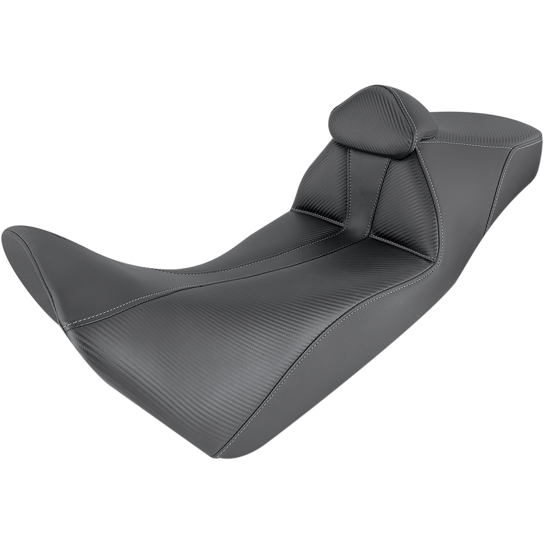 SADDLEMEN Adventure Tour Seat Low Lumbar Backrest Black CRF1000 '16-'19 0810H049BR