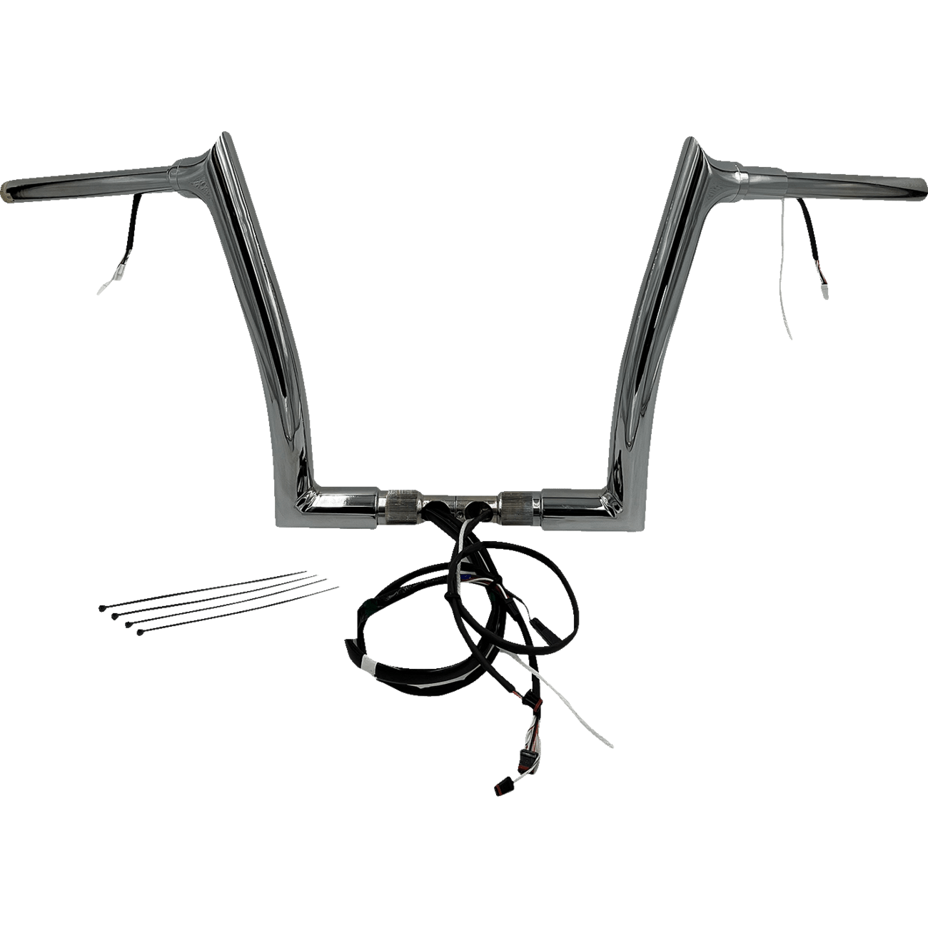 FAT BAGGERS INC. Handlebar Kit Pointed Top 12" Chrome 801312