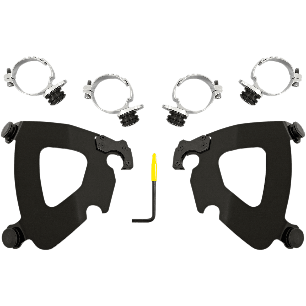 MEMPHIS SHADES Gauntlet Mounting Kit Black FXLR MEB2033