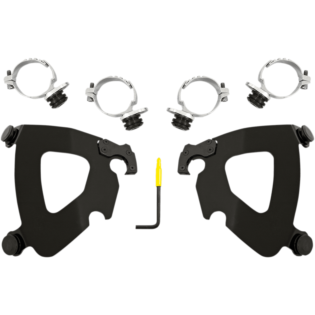 MEMPHIS SHADES Gauntlet Mounting Kit Black FXLR MEB2033