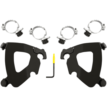 MEMPHIS SHADES Gauntlet Mounting Kit Black FXLR MEB2033