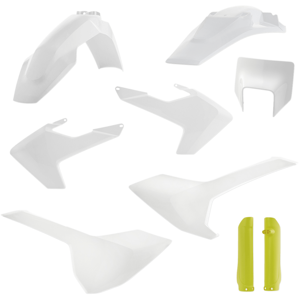 ACERBIS Full Replacement Body Kit OEM '19 White/Yellow 2733436345