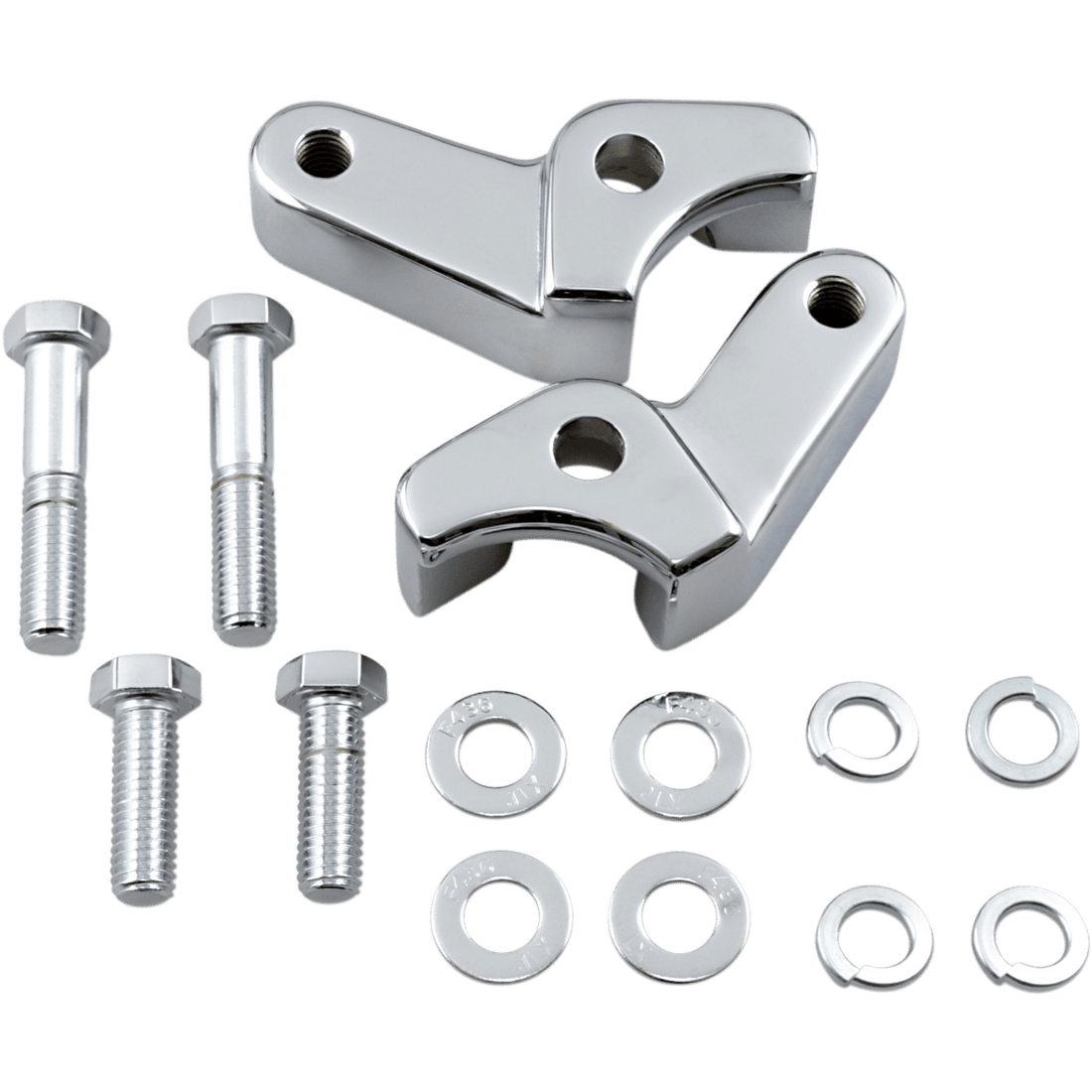 LA CHOPPERS Rear Lowering Kit Chrome '18+ FL LA759006