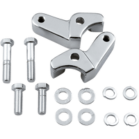 LA CHOPPERS Rear Lowering Kit Chrome '18+ FL LA759006