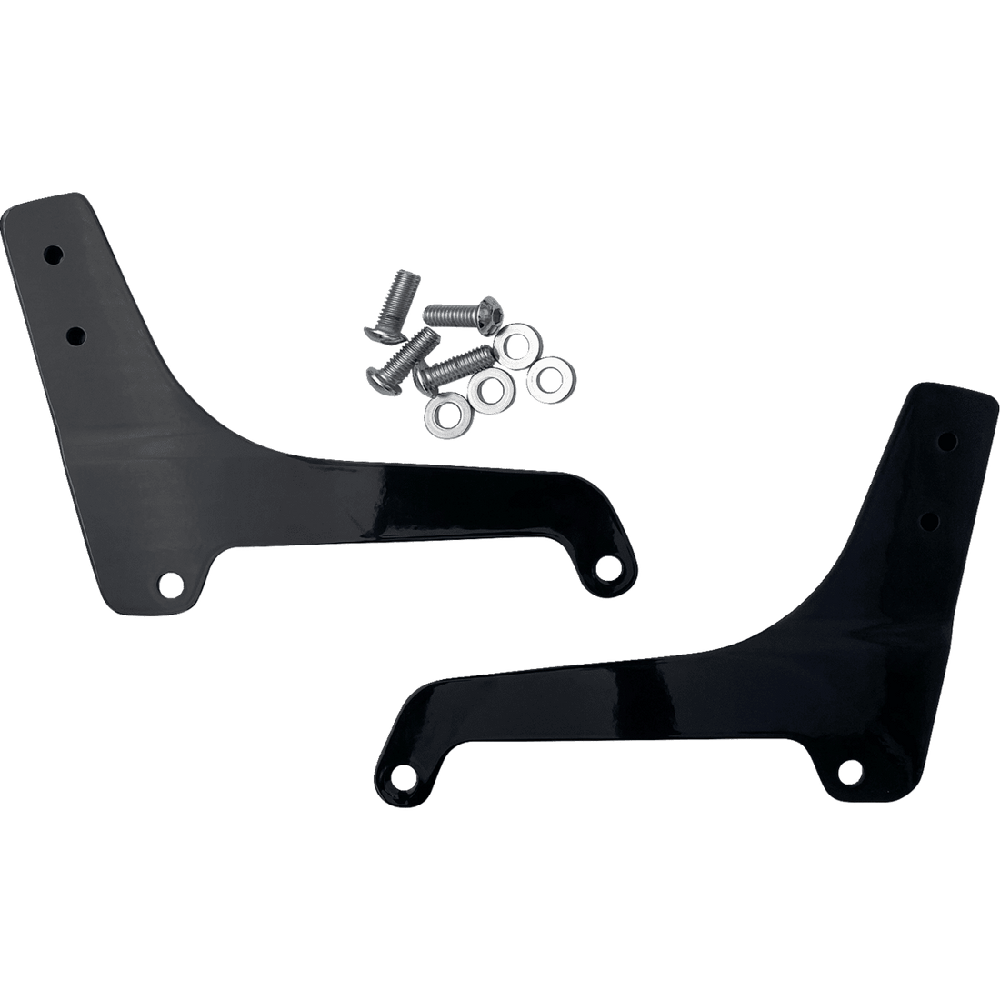 DRAG SPECIALTIES Side Plates Black