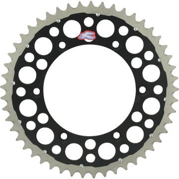 RENTHAL Twinring™ Rear Sprocket 49 Tooth Black 123052049GPBK