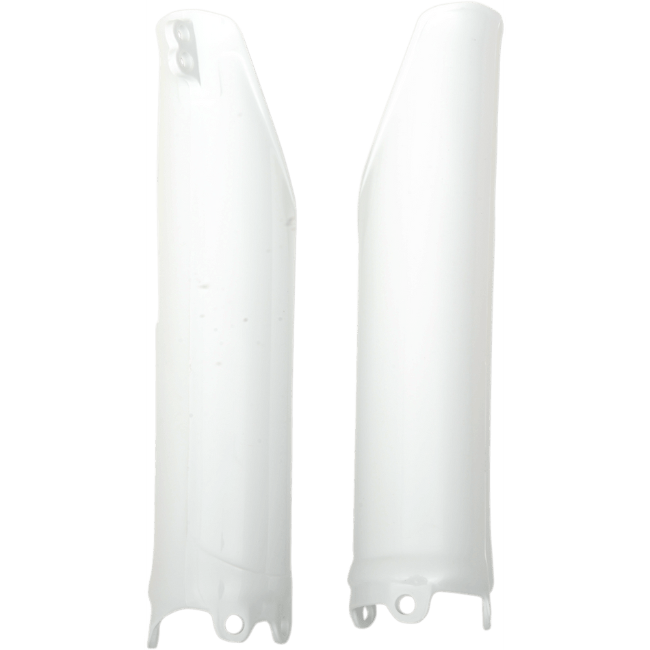 UFO Fork Slider Protectors White