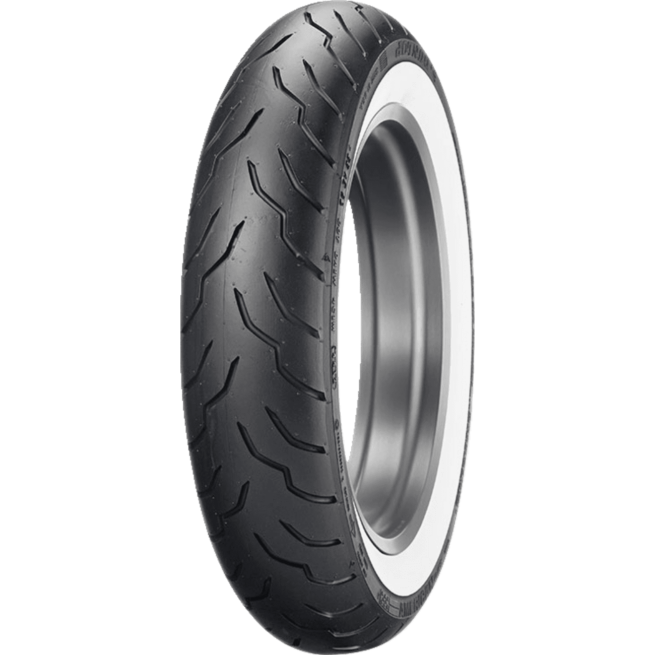 DUNLOP Tire American Elite Front 130/90B16 Wide Whitewall 67H 45131520