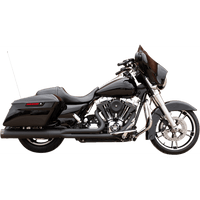 S&S CYCLE 2-into-1 Exhaust for '95-'16 FL Black 5500777