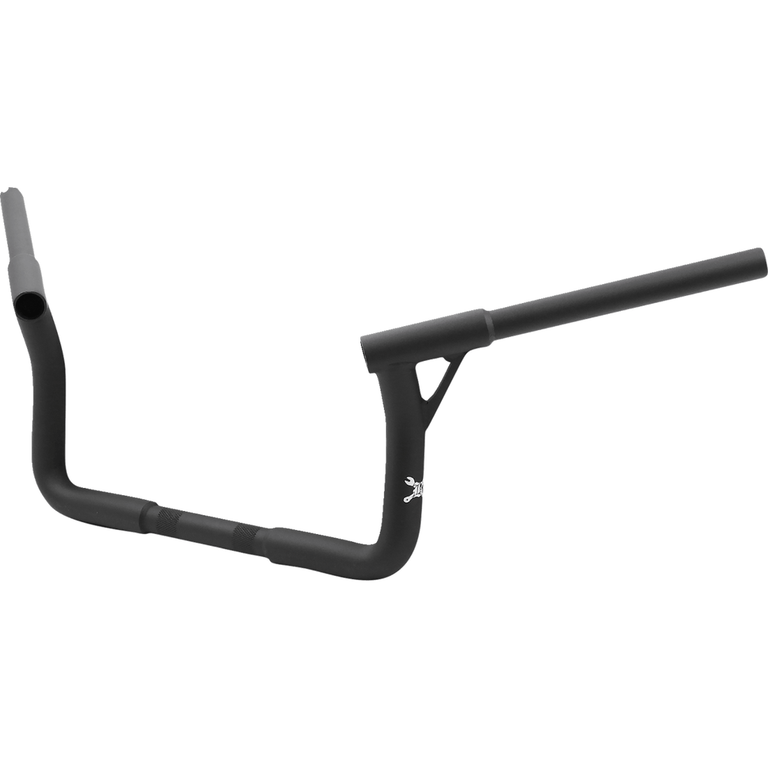 BURLY BRAND Handlebar Louie B 8" Textured Black B127007TB