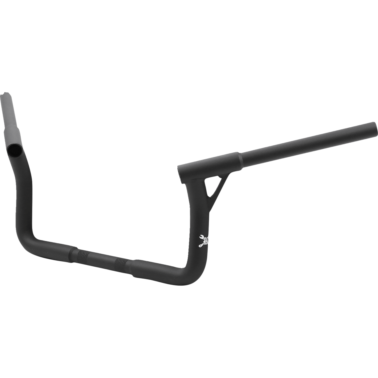 BURLY BRAND Handlebar Louie B 8" Textured Black B127007TB