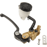 SHINDY Master Cylinder Radial 19 mm Gold/Black 17658K