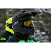 Z1R Range Snow Helmet Dual Pane Flat Black XS