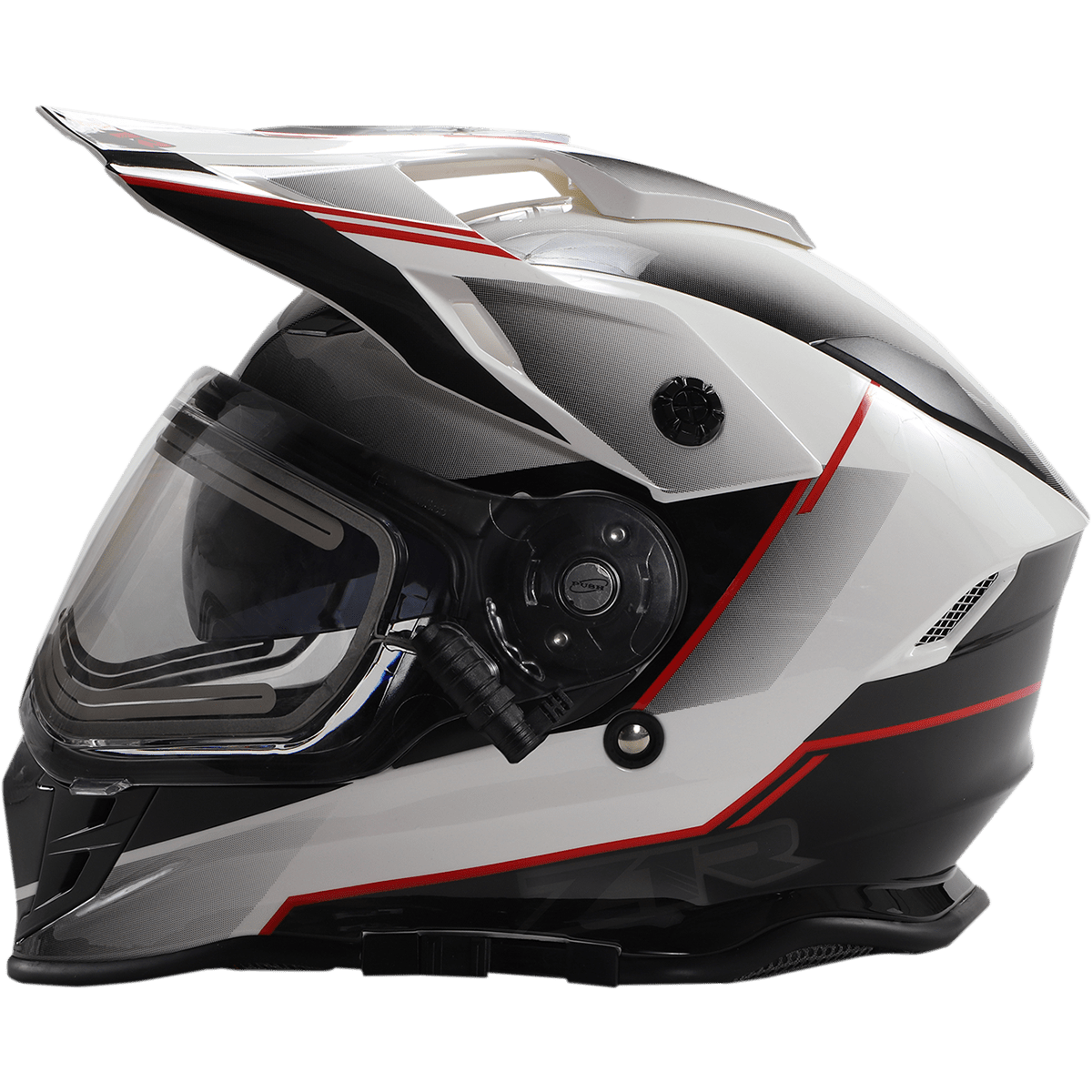 Z1R Range Helmet Bladestorm Black/Red/White Small