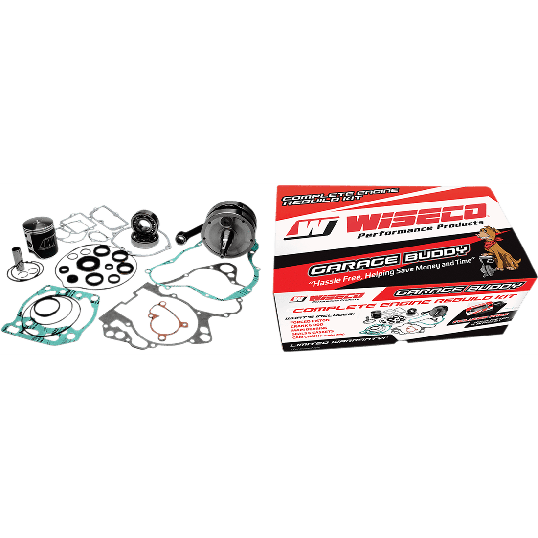 WISECO Engine Rebuild Kit KX250 66.4 mm