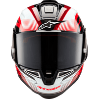 ALPINESTARS Supertech R10 Helmet Team Black/Carbon Red/Gloss White 2XL 82002241352XXL