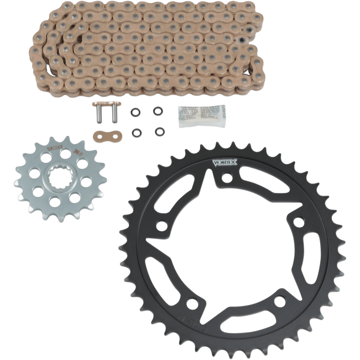 VORTEX Chain Kit Gold Suzuki GSX-S 750/Z CKG6415