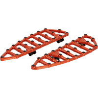 ARLEN NESS MX Driver Floorboards Orange 410011