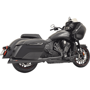 BASSANI XHAUST Road Rage 2:1 Exhaust Black Challenger 8H18SB