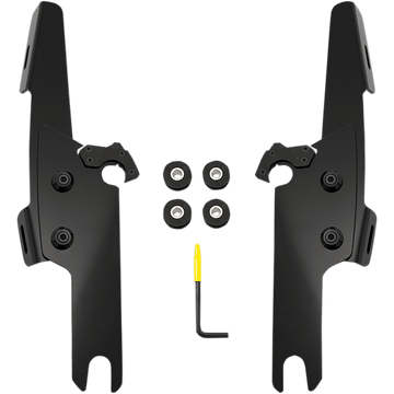 MEMPHIS SHADES Fats/Slim Mounting Kit Black FLRT MEB2017