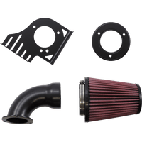 COBRA Cone Air Intake Black Softail 606010406BSB