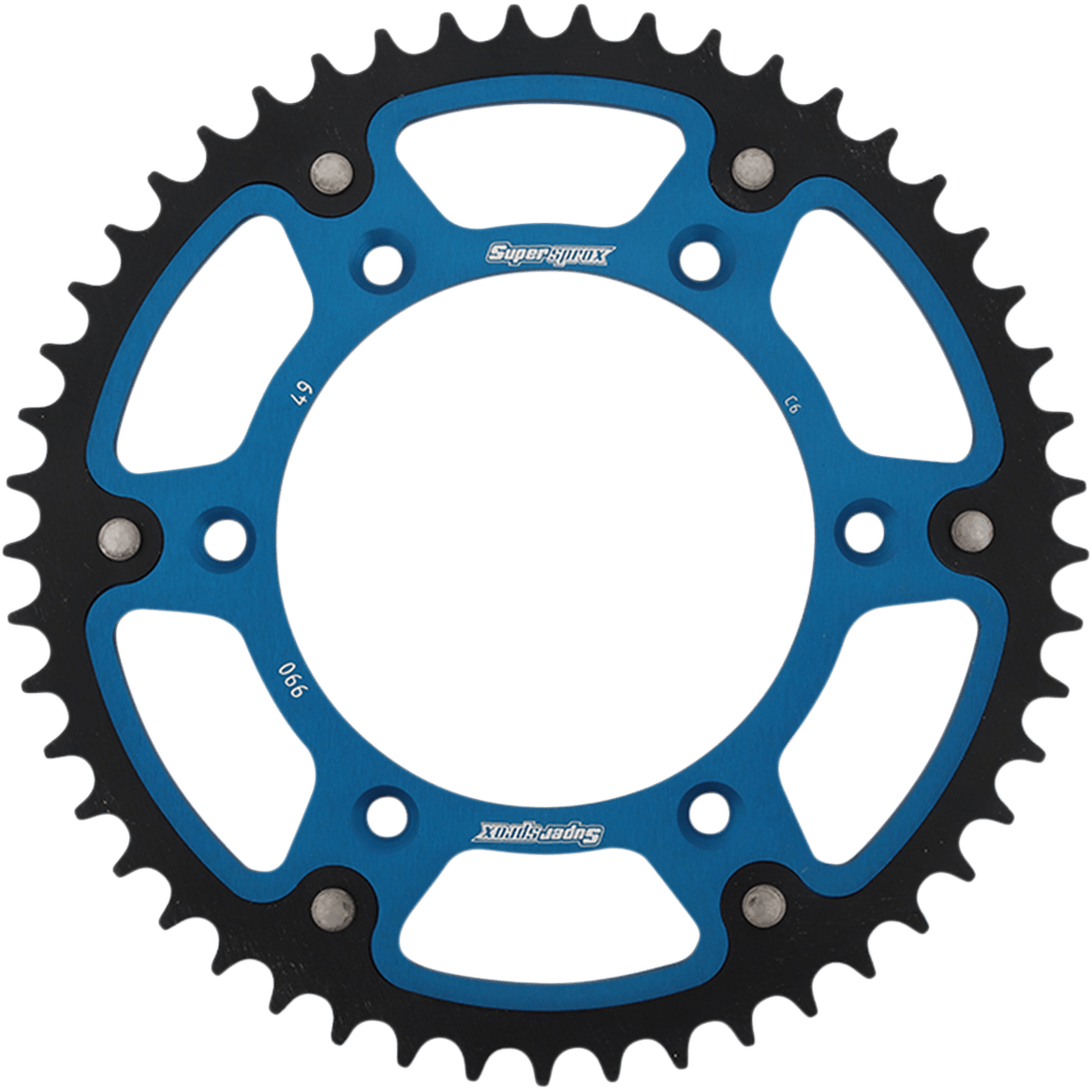 SUPERSPROX Stealth Rear Sprocket 49 Tooth Blue Husaberg/Husqvarna/KTM RST99049BLU