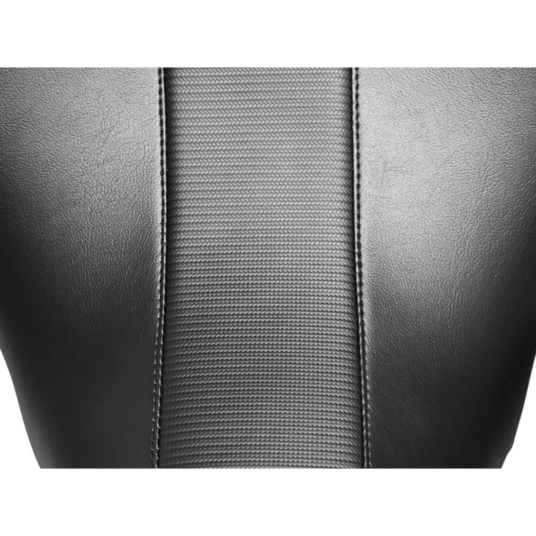 LE PERA Maverick Seat without Backrest HR Black Carbon Fiber Inlay Black FL '08-'23 LK957HR3