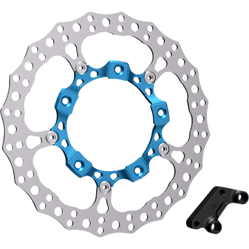 ARLEN NESS Rotor 14" Front Right Blue 300005