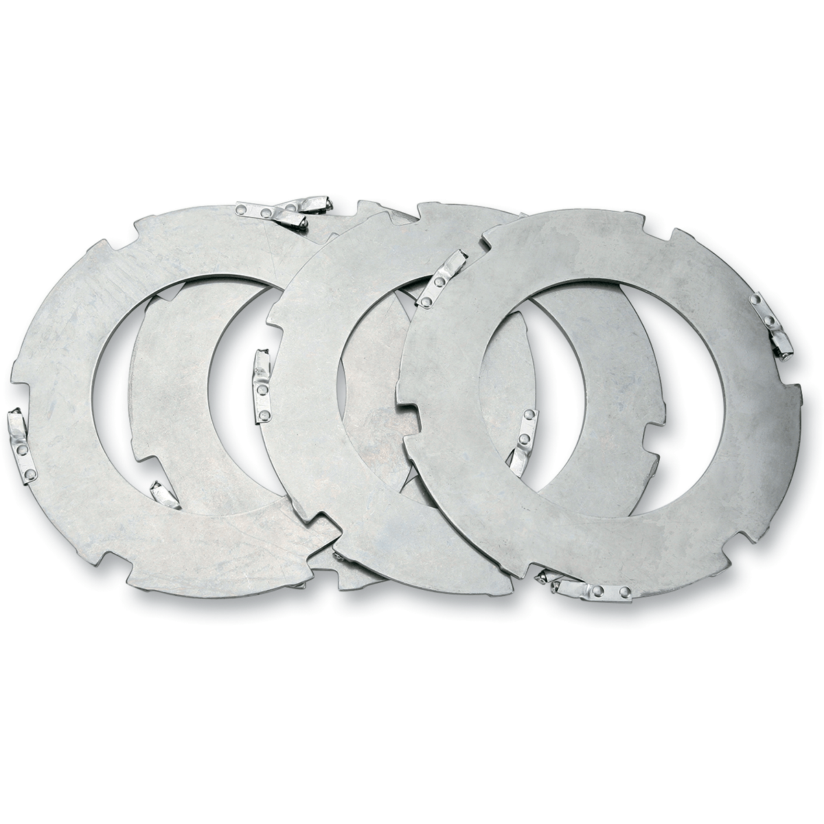 ALTO PRODUCTS Steel Plate Set with Anti-Rattler Big Twin '68-Early '84