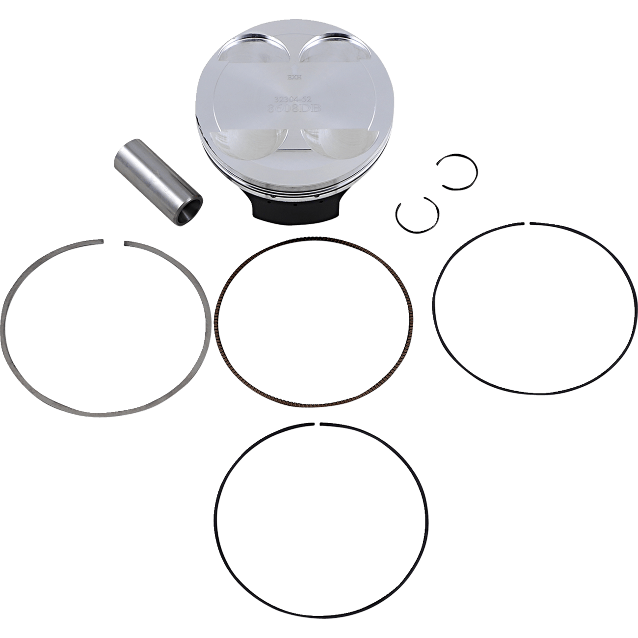 WOSSNER Piston Kit 95.97 mm Honda