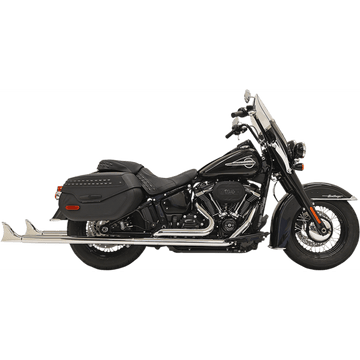 BASSANI XHAUST Fishtail Exhaust without Baffle 39" 1S96E39