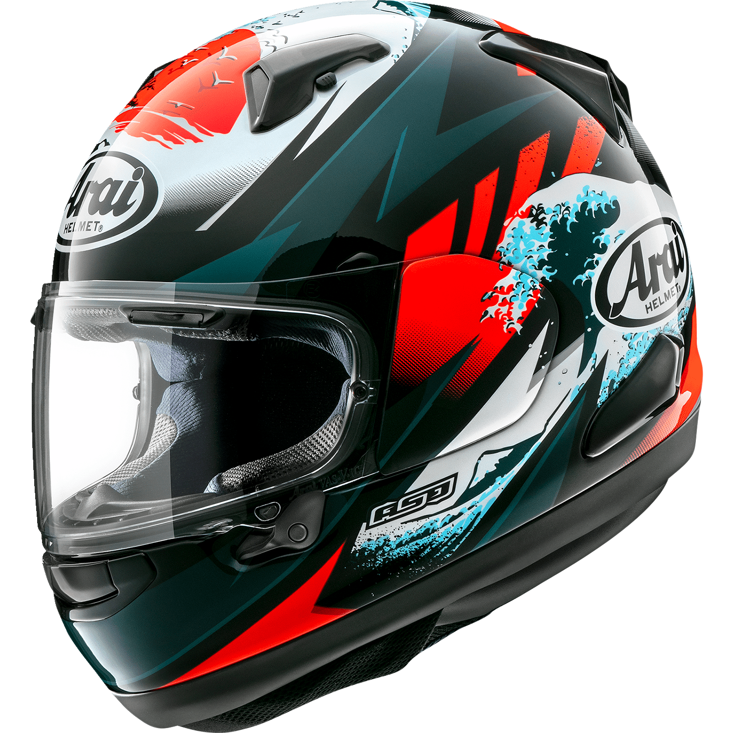 ARAI HELMETS Quantum-X Helmet Wave Large 010116007