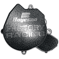 BOYESEN Ignition Cover Silver/Black KTM 250 SX-F