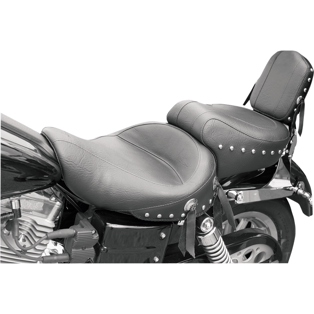 MUSTANG Wide Studded Seat FXDWG '96-'03 75530