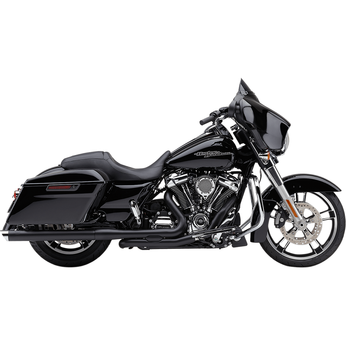 COBRA 3" Mufflers Black '17-'20 Bagger 6021RB