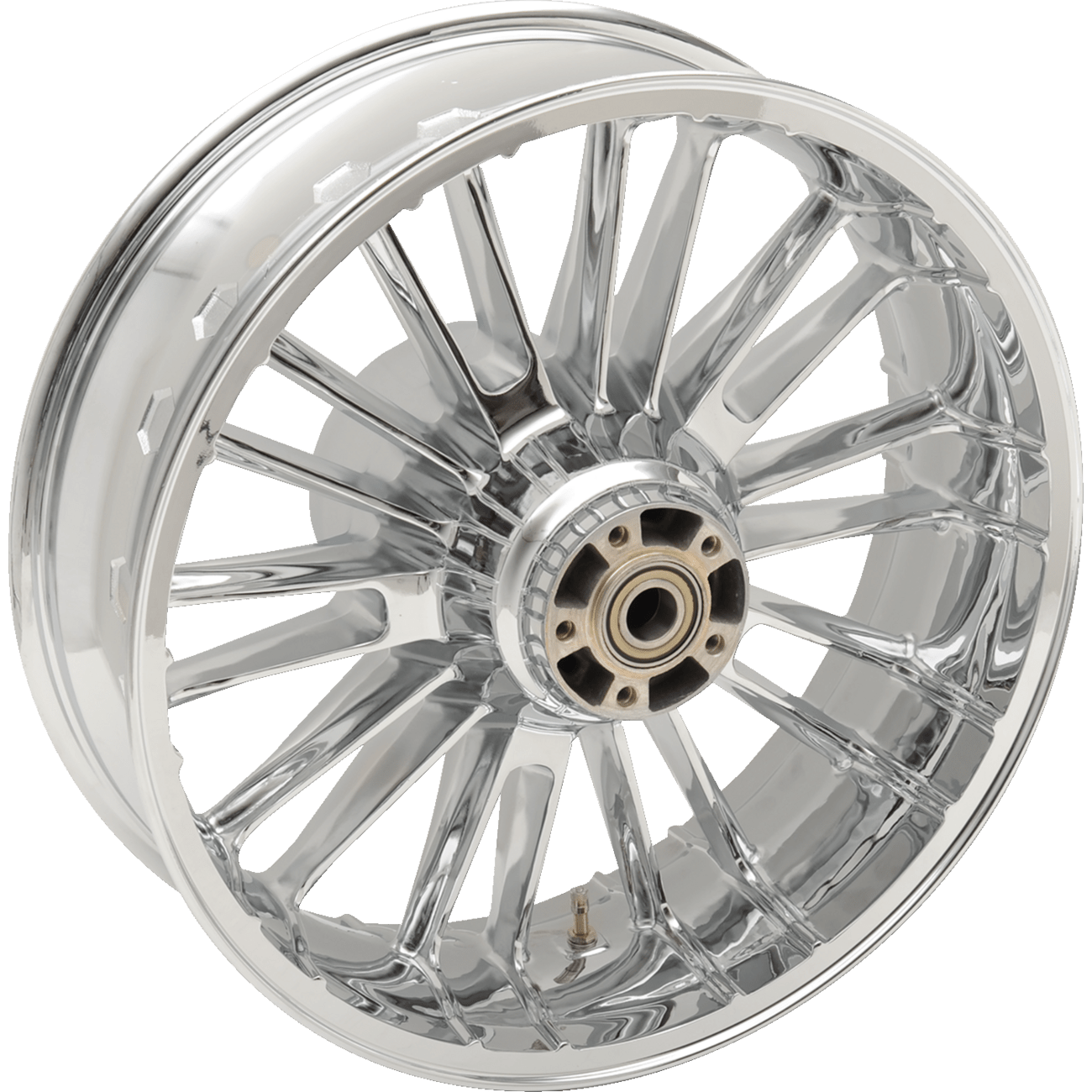 COASTAL MOTO Wheel Atlantic 3D Rear Single Disc/without ABS Chrome 18x5.5 '09+ FL