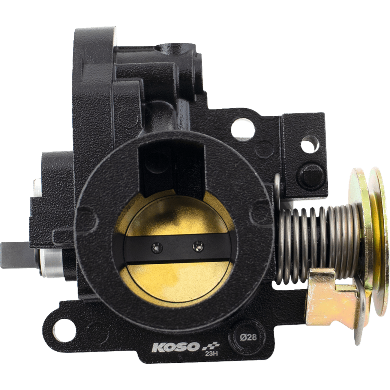 KOSO NORTH AMERICA Throttle Body Black Honda 28 mm DY640000