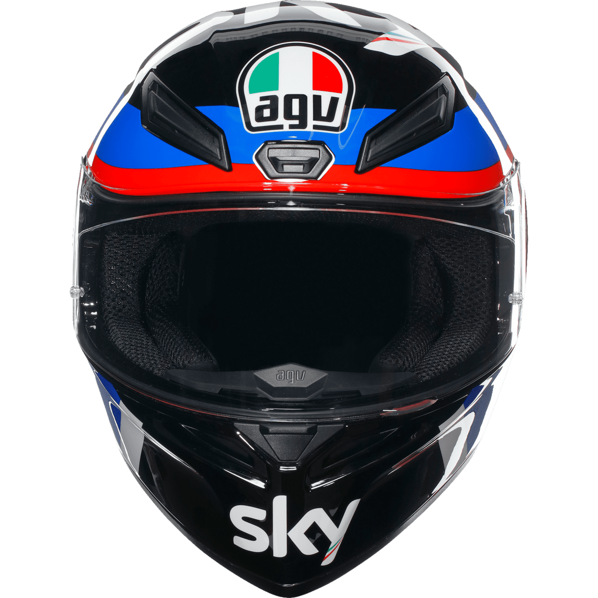 AGV K1 S Helmet VR46 Sky Racing Team Black/Red Small 2118394003023S