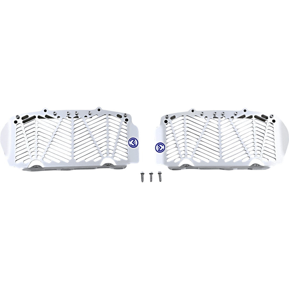 MOOSE RACING Billet Radiator Guards Silver Gas Gas/Husqvarna/KTM 121116