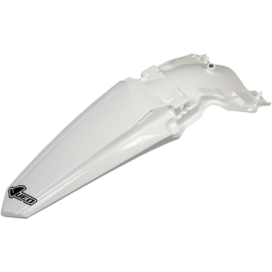 UFO MX Rear Fender White