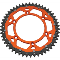 MOOSE RACING Dual Sprocket Orange 50 Tooth