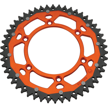 MOOSE RACING Dual Sprocket Orange 50 Tooth