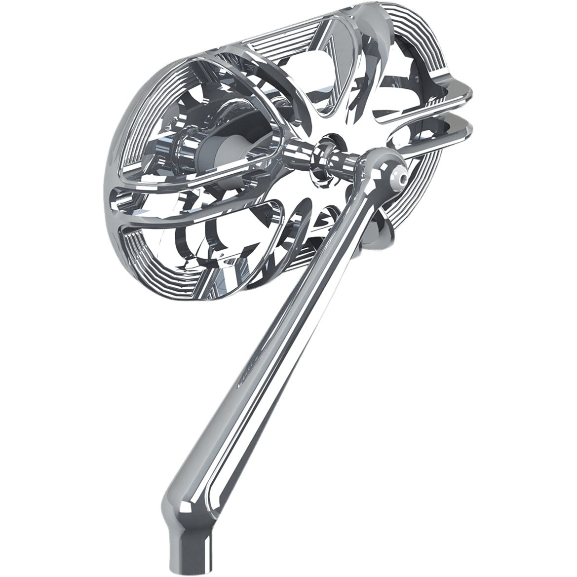 ARLEN NESS Deep Cut Mirror Chrome Left 13165