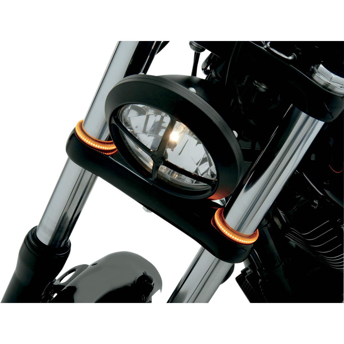 CUSTOM DYNAMICS WRAPZ® Fork Lights 49 mm Smoke Lens TW41AS