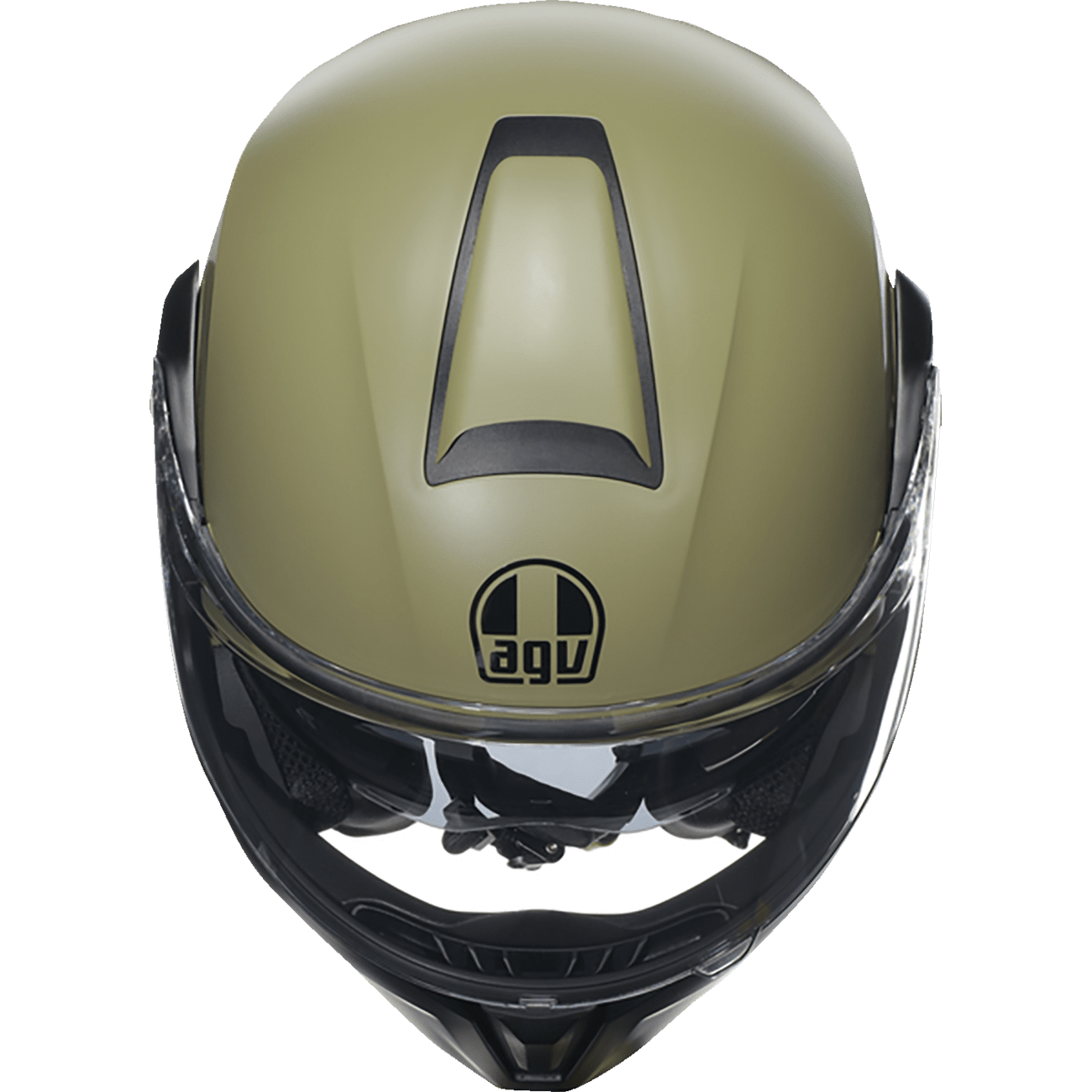 AGV Streetmodular Helmet Mono Matte Pastello Green/Black Medium 2118296002010M